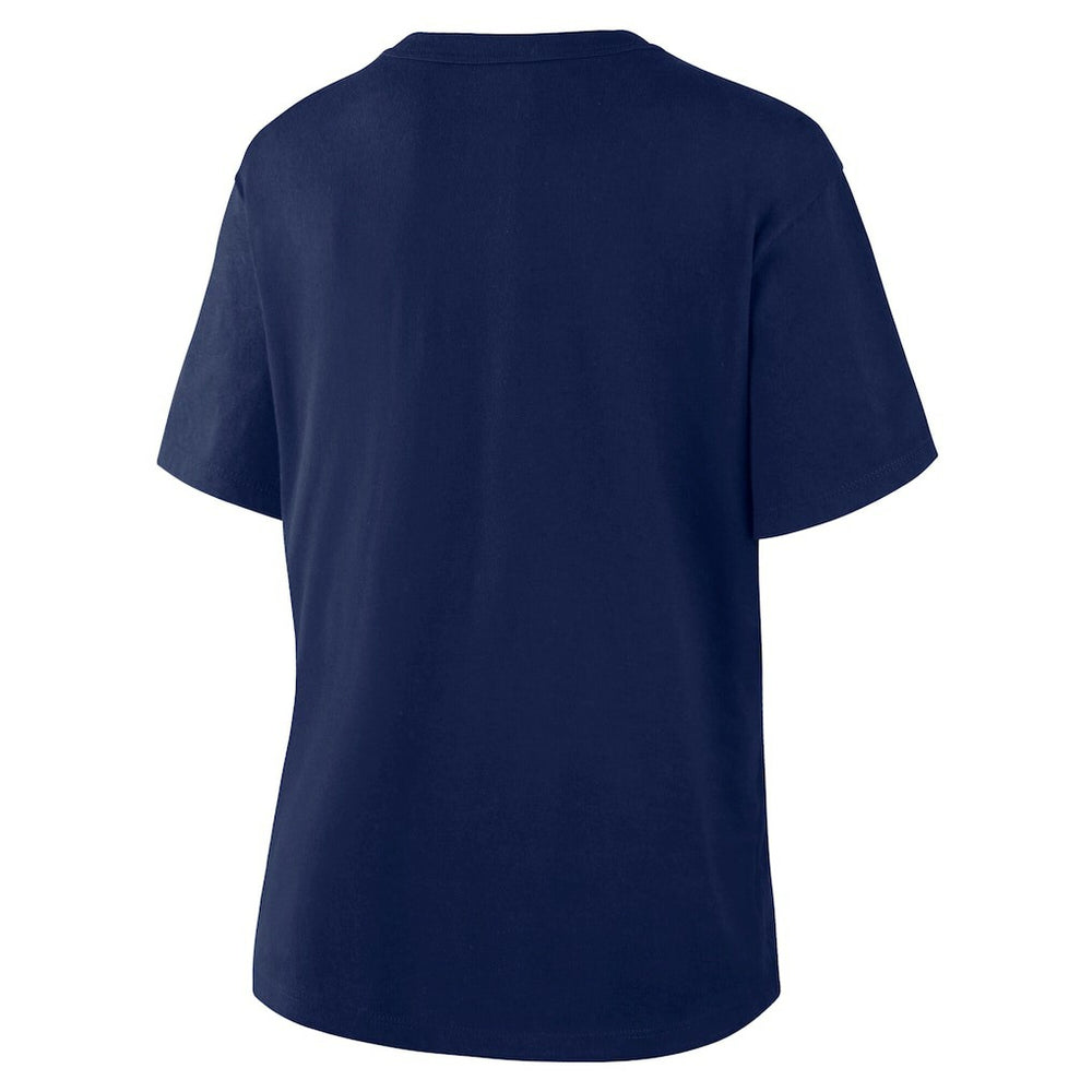 Dallas Cowboys Women's Line Em Up T-Shirt Navy - Fanatics