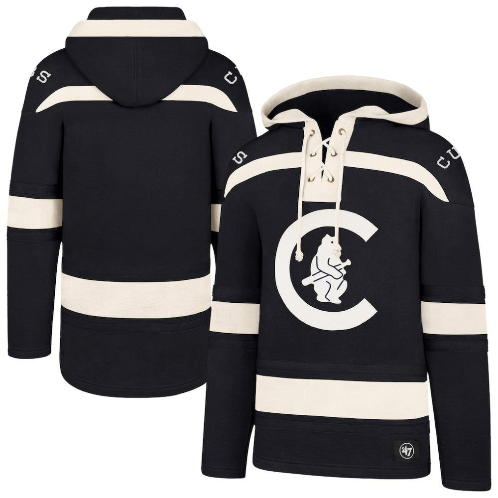 Chicago Cubs '47 Superior Lacer Pullover Hoodie Near Me