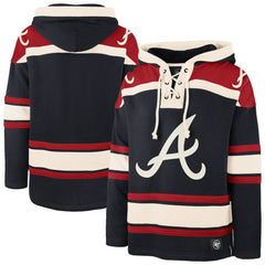 Atlanta Braves '47 Superior Lacer Pullover Hoodie for sale