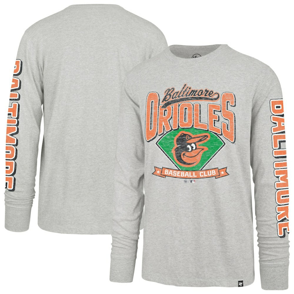 Baltimore Orioles '47 Fair Ball Franklin Long Sleeve T-Shirt Lifestyle