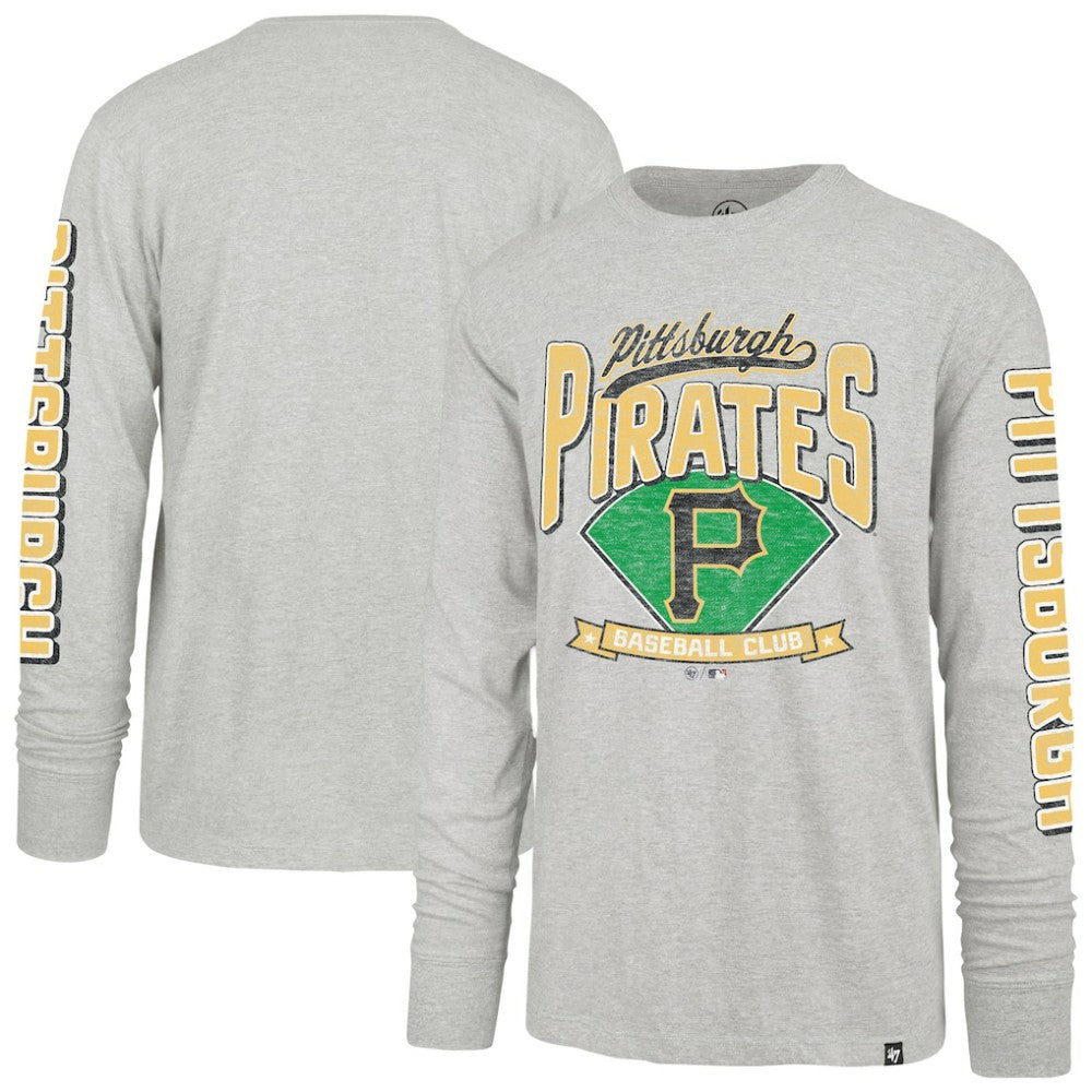 Pittsburgh Pirates '47 Fair Ball Franklin Long Sleeve T-Shirt discount