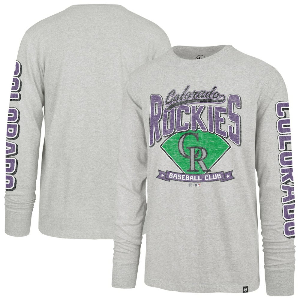 Colorado Rockies '47 Fair Ball Franklin Long Sleeve T-Shirt Lifestyle
