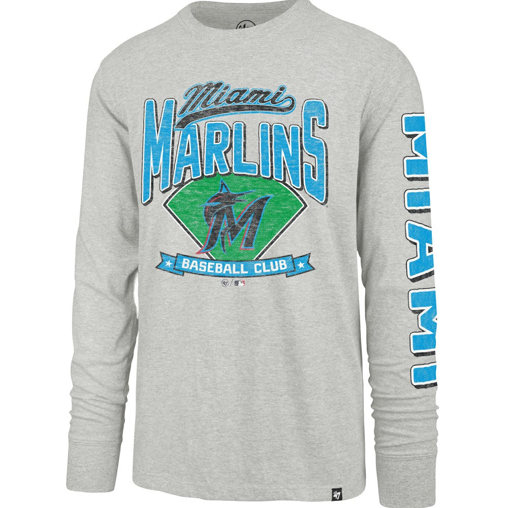 Miami Marlins '47 Fair Ball Franklin Long Sleeve T-Shirt Near Me