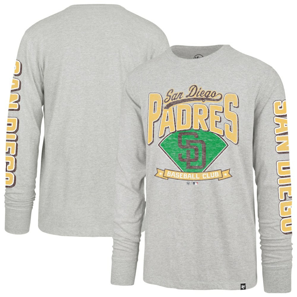 San Diego Padres '47 Fair Ball Franklin Long Sleeve T-Shirt discount