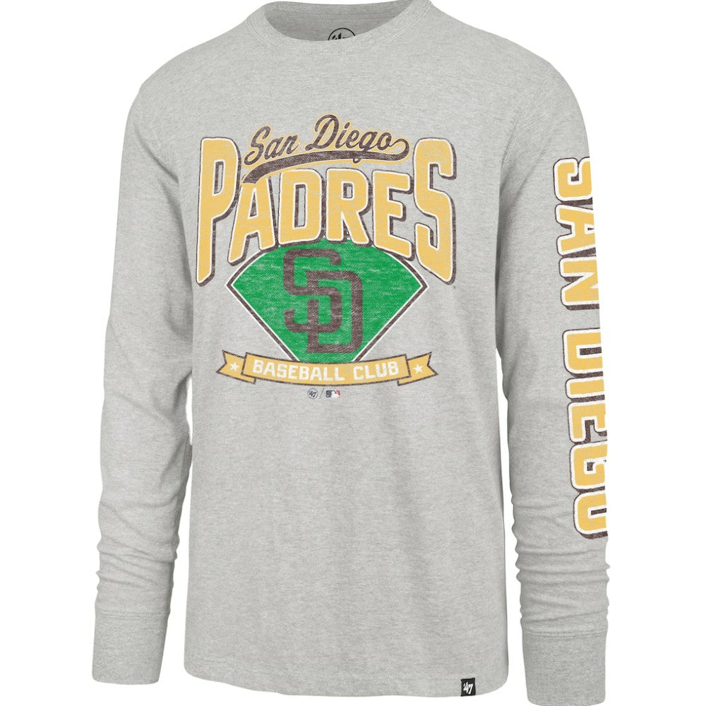 San Diego Padres '47 Fair Ball Franklin Long Sleeve T-Shirt discount