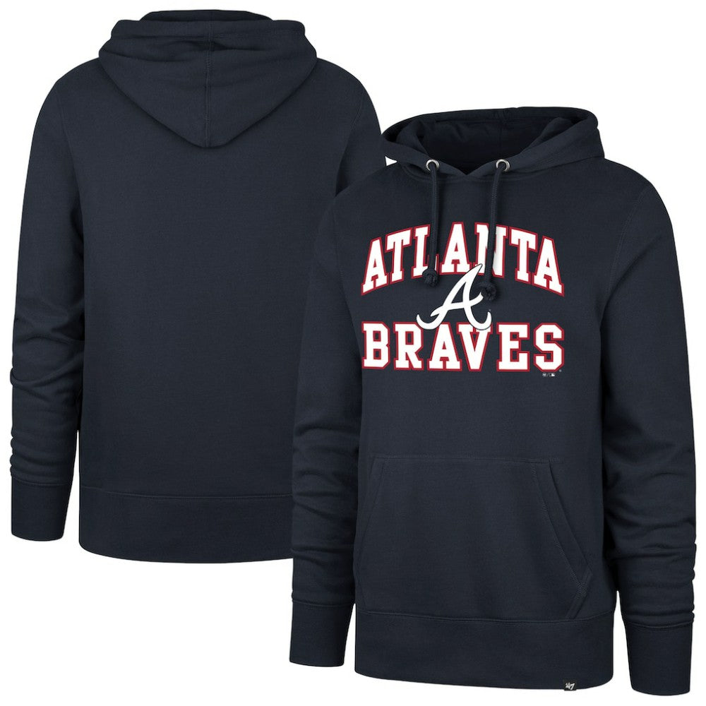 Atlanta Braves '47  Velocity Headline Pullover Hoodie Clearance