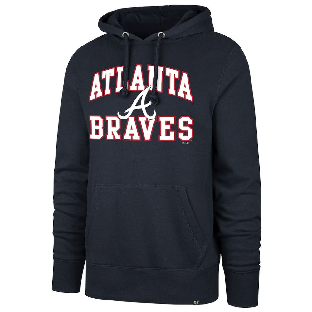 Atlanta Braves '47  Velocity Headline Pullover Hoodie Clearance