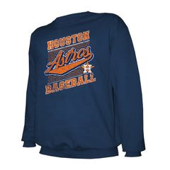 Houston Astros Stitches Lightweight Crew Sweatshirt Lifestyle