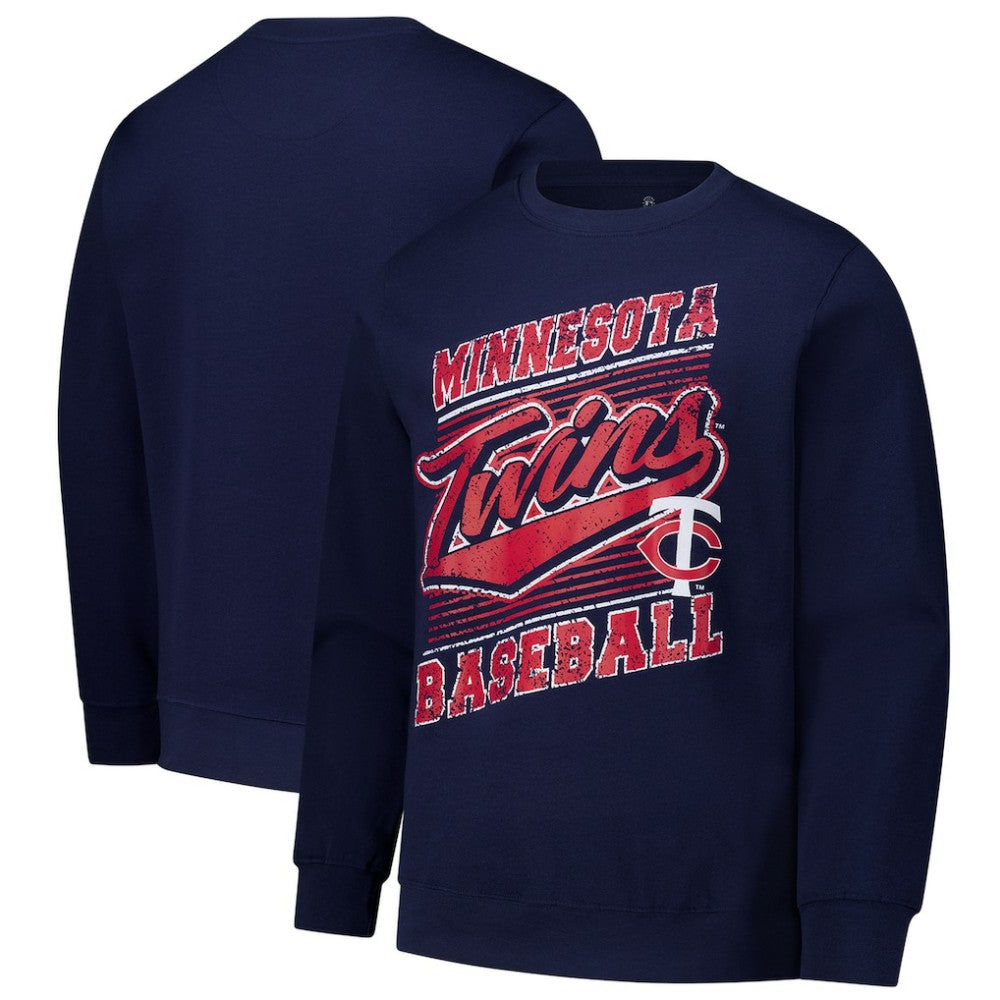 Minnesota Twins Stitches Lightweight Crew Sweatshirt Sale