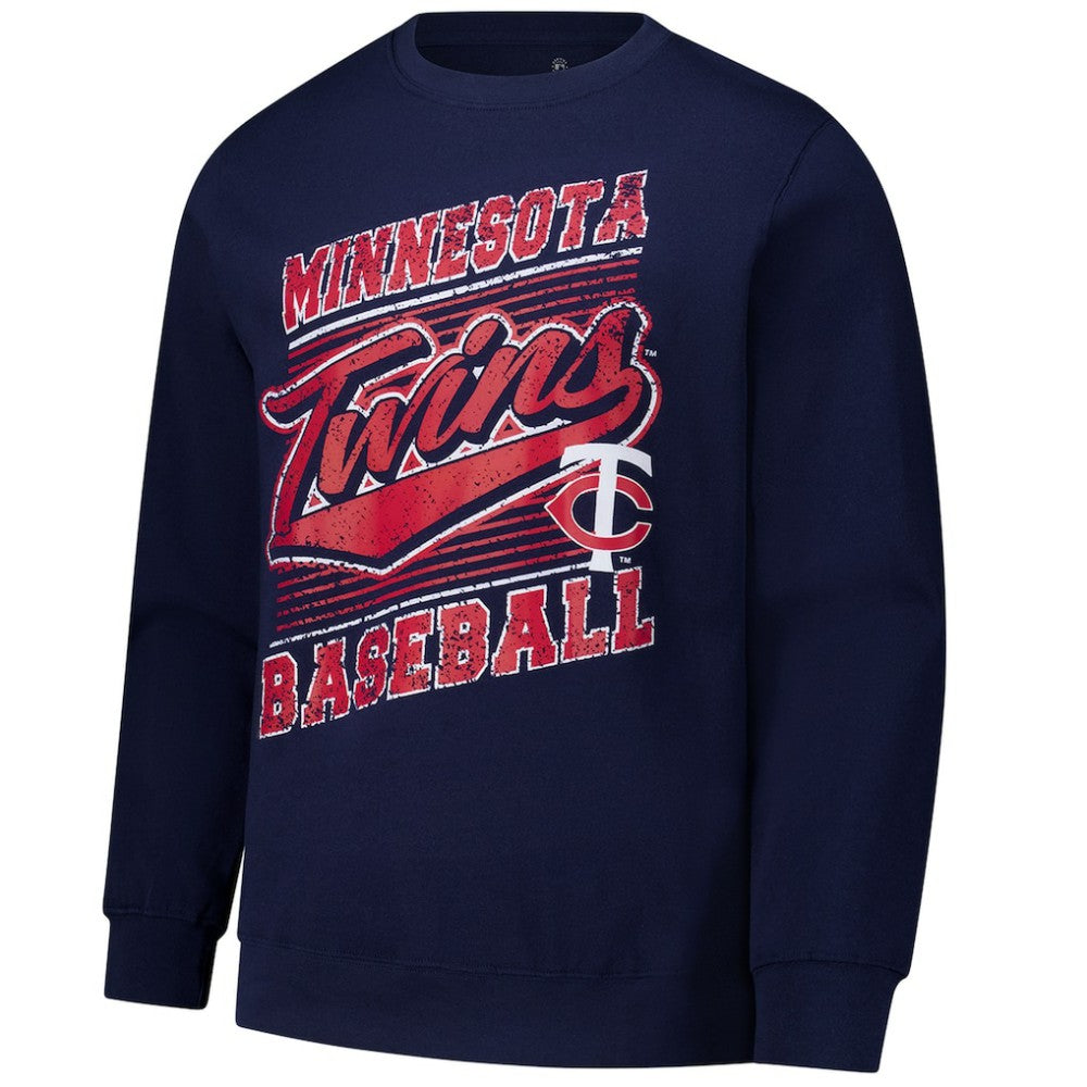 Minnesota Twins Stitches Lightweight Crew Sweatshirt Sale