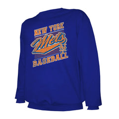 New York Mets Stitches Lightweight Crew Sweatshirt Near Me