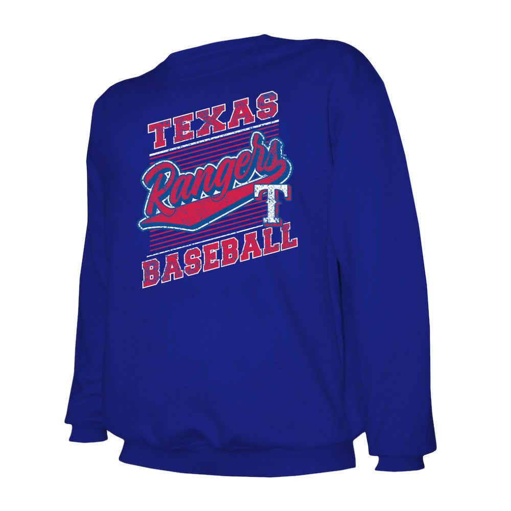 Texas Rangers Stitches Lightweight Crew Sweatshirt Sale