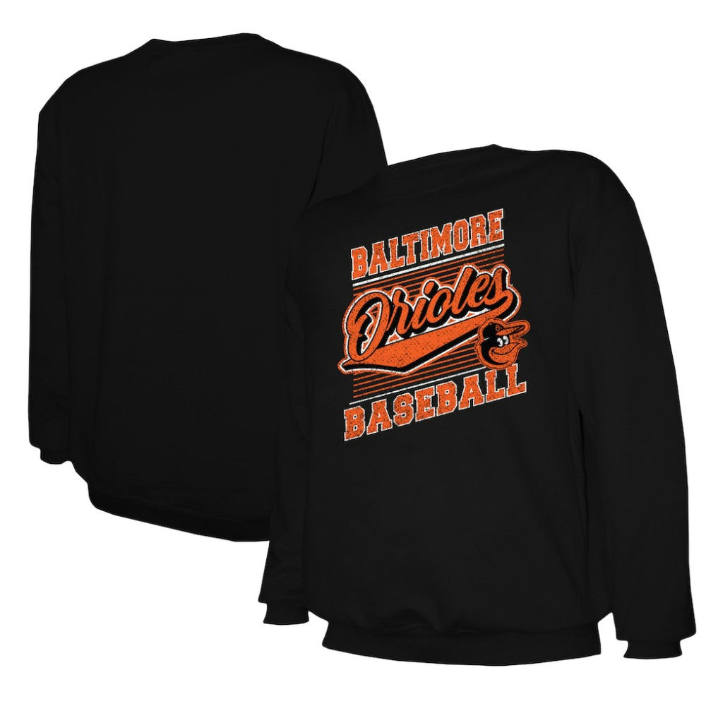 Baltimore Orioles Stitches Lightweight Crew Sweatshirt Clearance