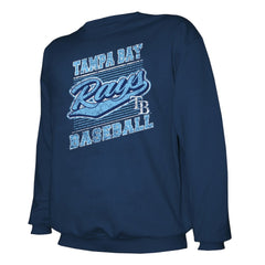 Tampa Bay Rays Stitches Lightweight Crew Sweatshirt Lifestyle