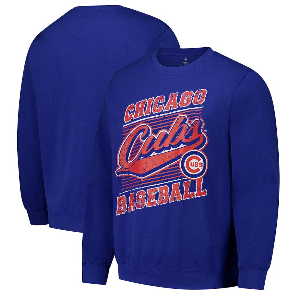 Chicago Cubs Stitches Lightweight Crew Sweatshirt Near Me