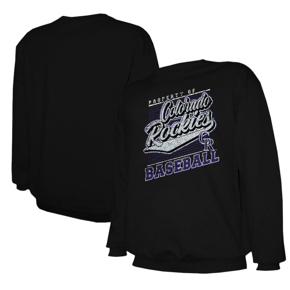 Colorado Rockies Stitches Lightweight Crew Sweatshirt Near Me