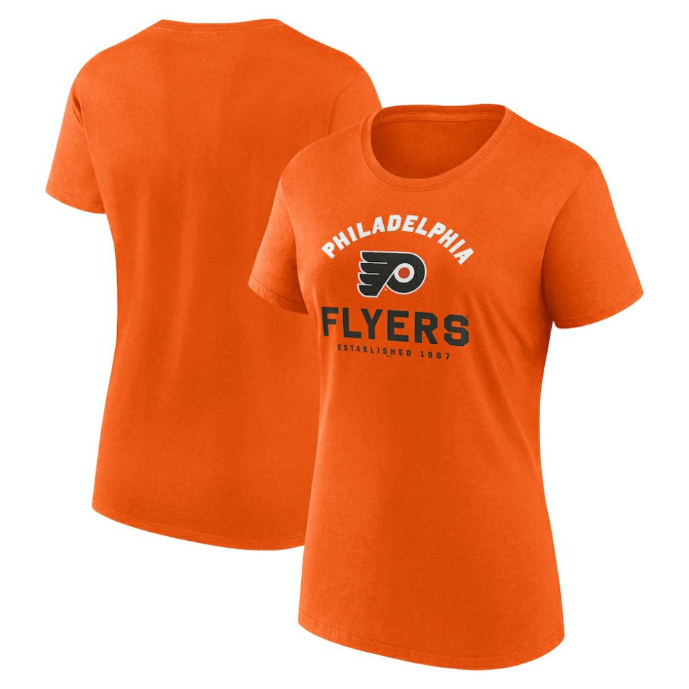 Philadelphia Flyers - Logo Athletic Women's Unrivaled T-Shirt Orange