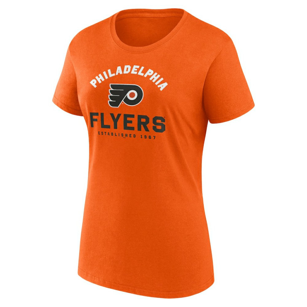 Philadelphia Flyers - Logo Athletic Women's Unrivaled T-Shirt Orange
