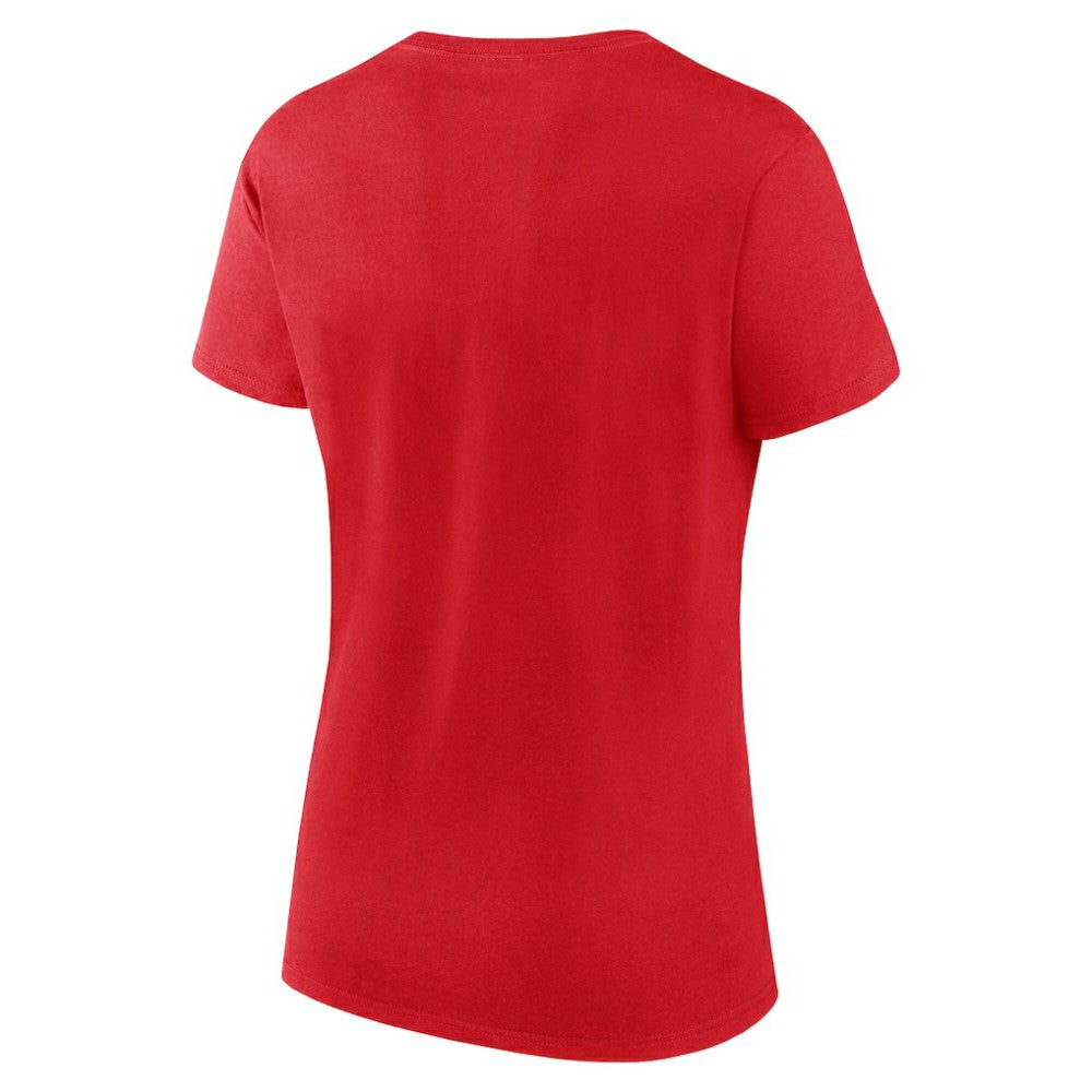 New Jersey Devils - Logo Athletic Women's Unrivaled T-Shirt Red