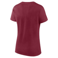 Colorado Avalanche - Logo Athletic Women's Unrivaled T-Shirt Burgundy