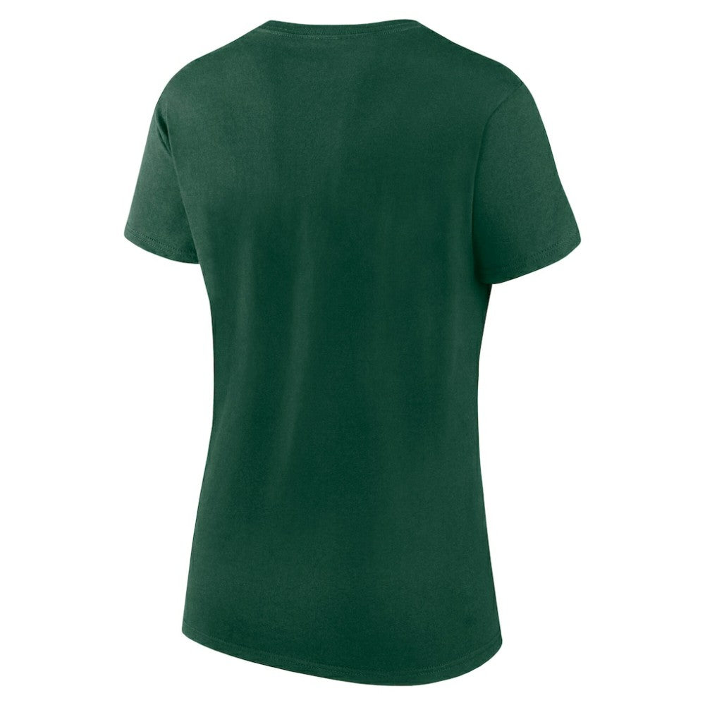 Minnesota Wild - Logo Athletic Women's Unrivaled T-Shirt Green