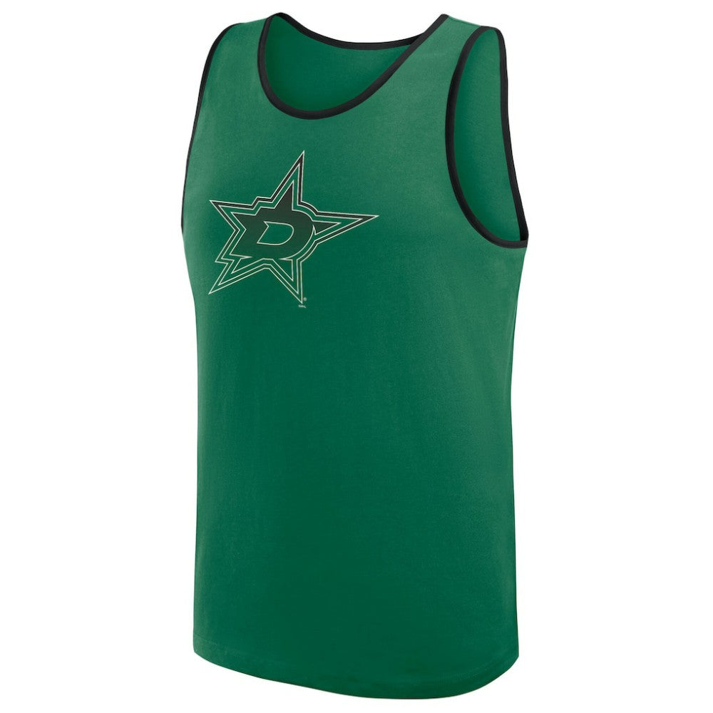 Dallas Stars - Logo Athletic Unmatched Success Tank Top Kelly Green