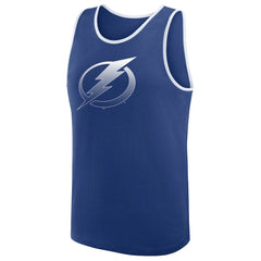 Tampa Bay Lightning - Logo Athletic Unmatched Success Tank Top Blue