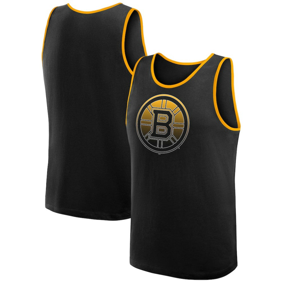 Boston Bruins Logo Athletic Unmatched Success Tank Top Black