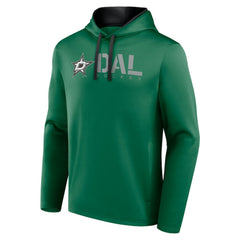 Dallas Stars - Logo Athletic Head Start Pullover Hoodie Kelly Green