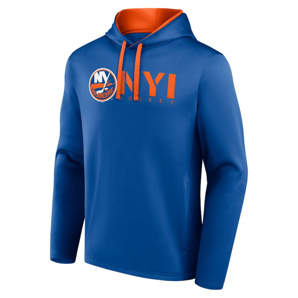 New York Islanders - Logo Athletic Head Start Pullover Hoodie Royal