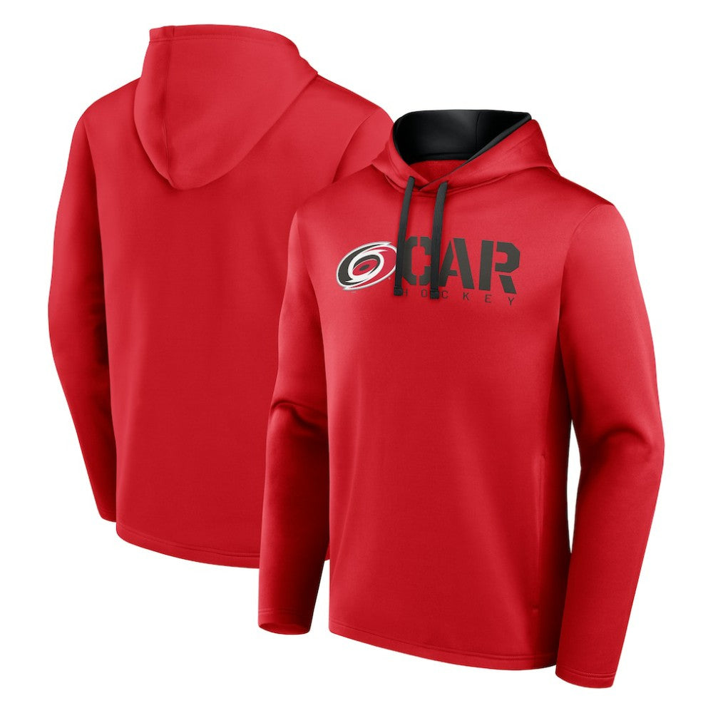 Carolina Hurricanes - Logo Athletic Head Start Pullover Hoodie Red