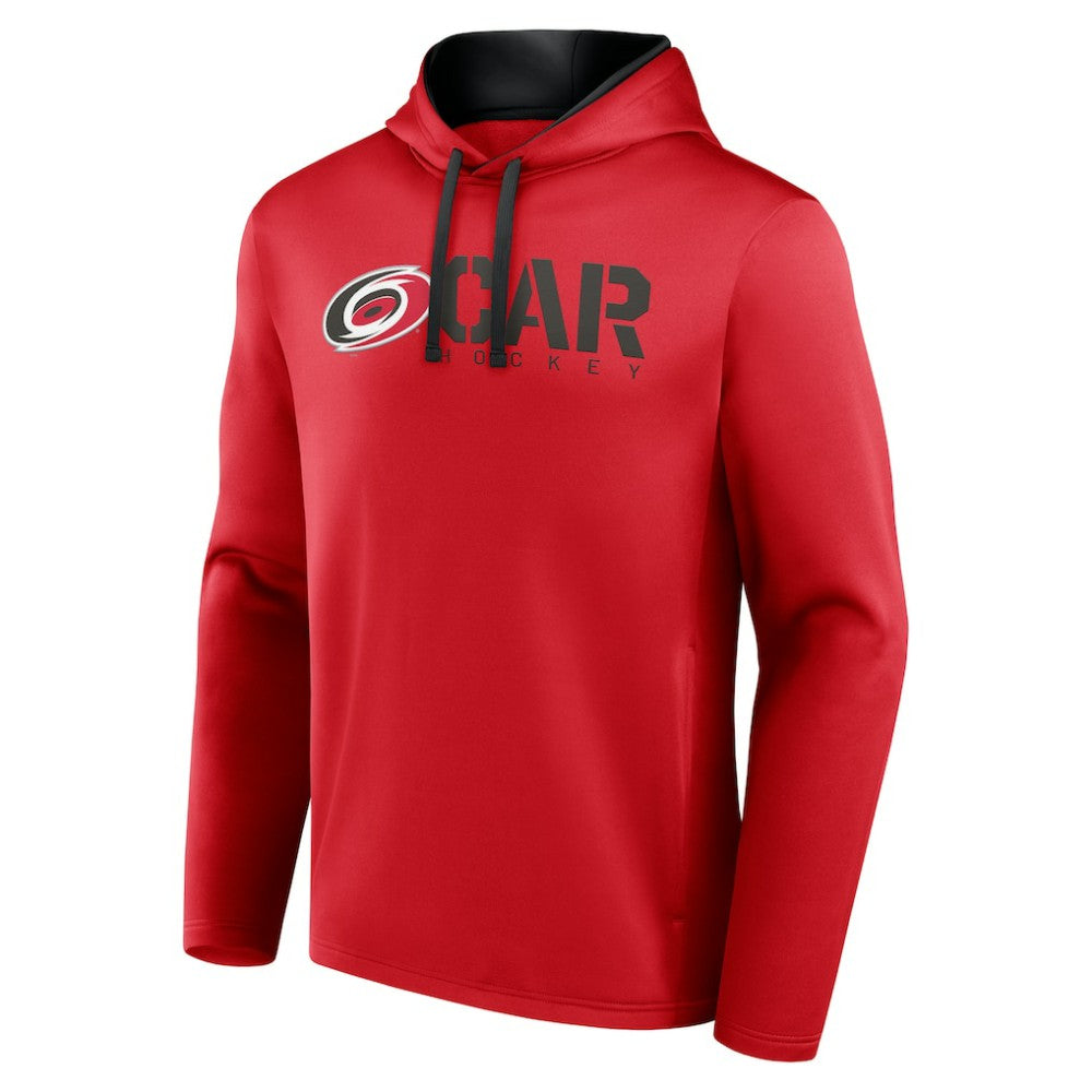 Carolina Hurricanes - Logo Athletic Head Start Pullover Hoodie Red