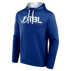Tampa Bay Lightning - Logo Athletic Head Start Pullover Hoodie Blue