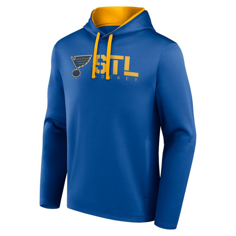 St. Louis Blues - Logo Athletic Head Start Pullover Hoodie Blue