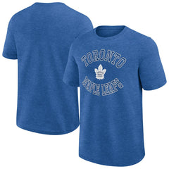 Toronto Maple Leafs - Logo Athletic Success T-Shirt Heather Blue