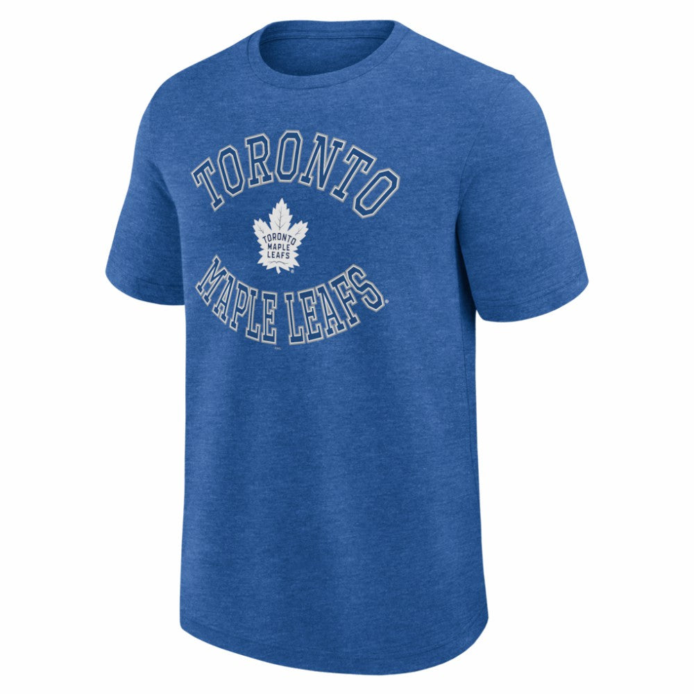 Toronto Maple Leafs - Logo Athletic Success T-Shirt Heather Blue