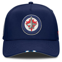 Winnipeg Jets - Fanatics 2025 NHL Draft Authentic Pro On-Stage Podium A-Frame Adjustable Hat Navy