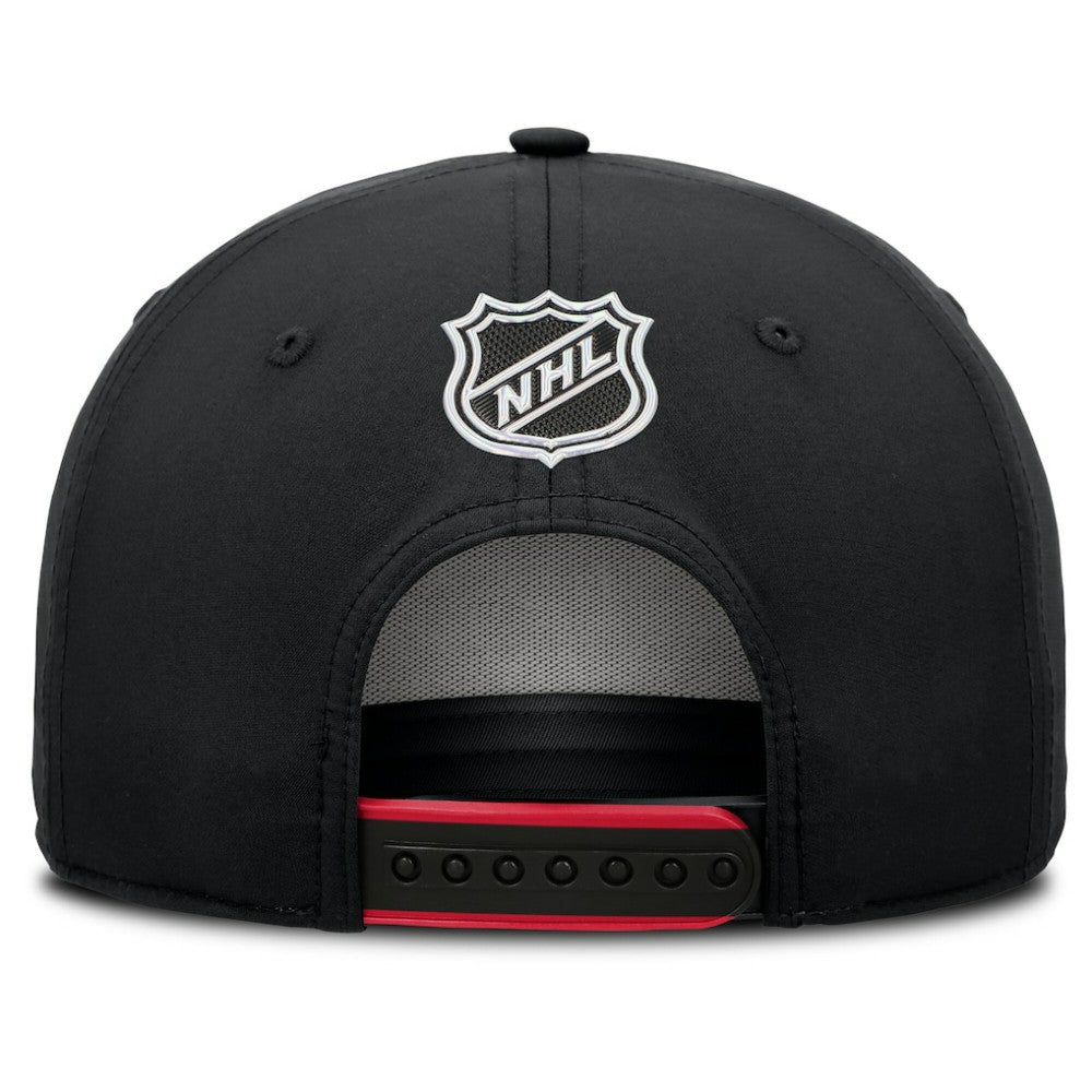 Ottawa Senators - Fanatics 2025 NHL Draft Authentic Pro On-Stage Podium A-Frame Adjustable Hat Black