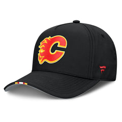 Calgary Flames - Fanatics 2025 NHL Draft Authentic Pro On-Stage Podium A-Frame Adjustable Hat Black
