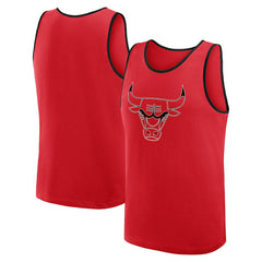 NBA - Chicago Bulls Logo Athletic Unmatched Success Tank Top - Red