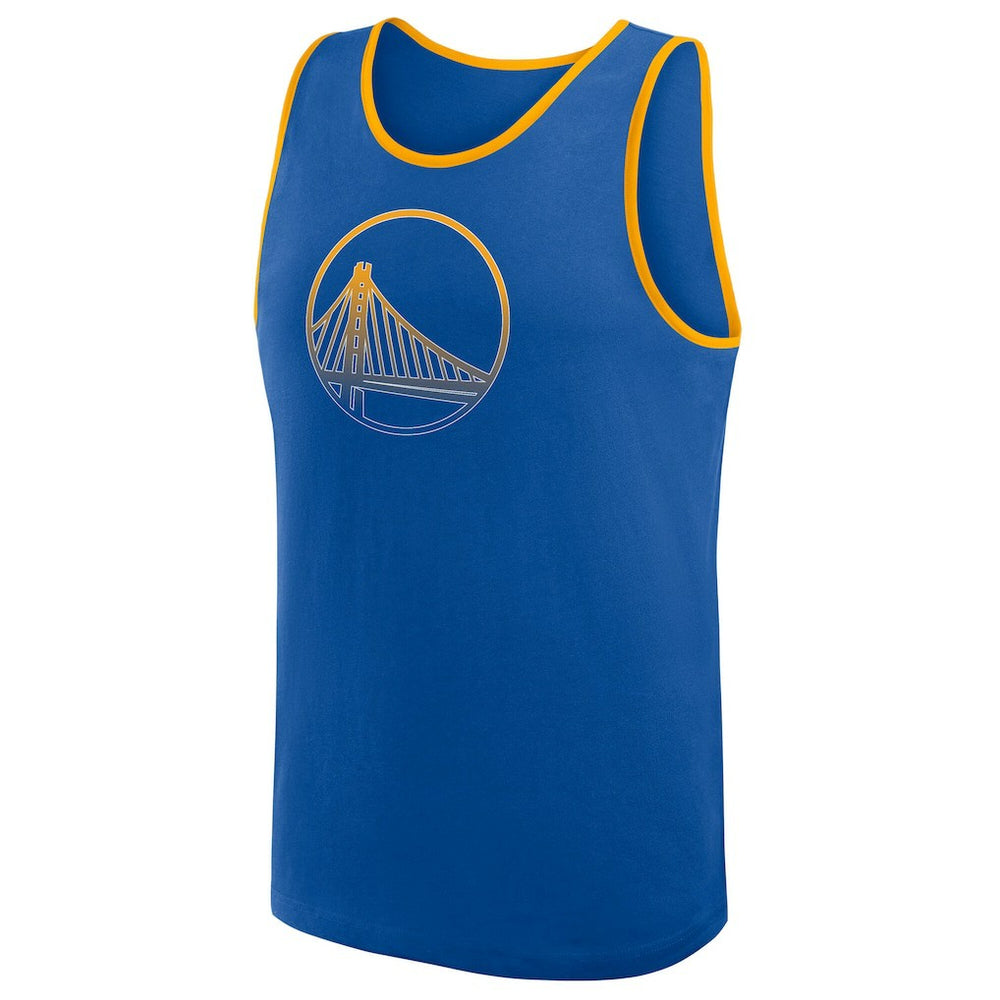 NBA - Golden State Warriors Logo Athletic Unmatched Success Tank Top - Royal