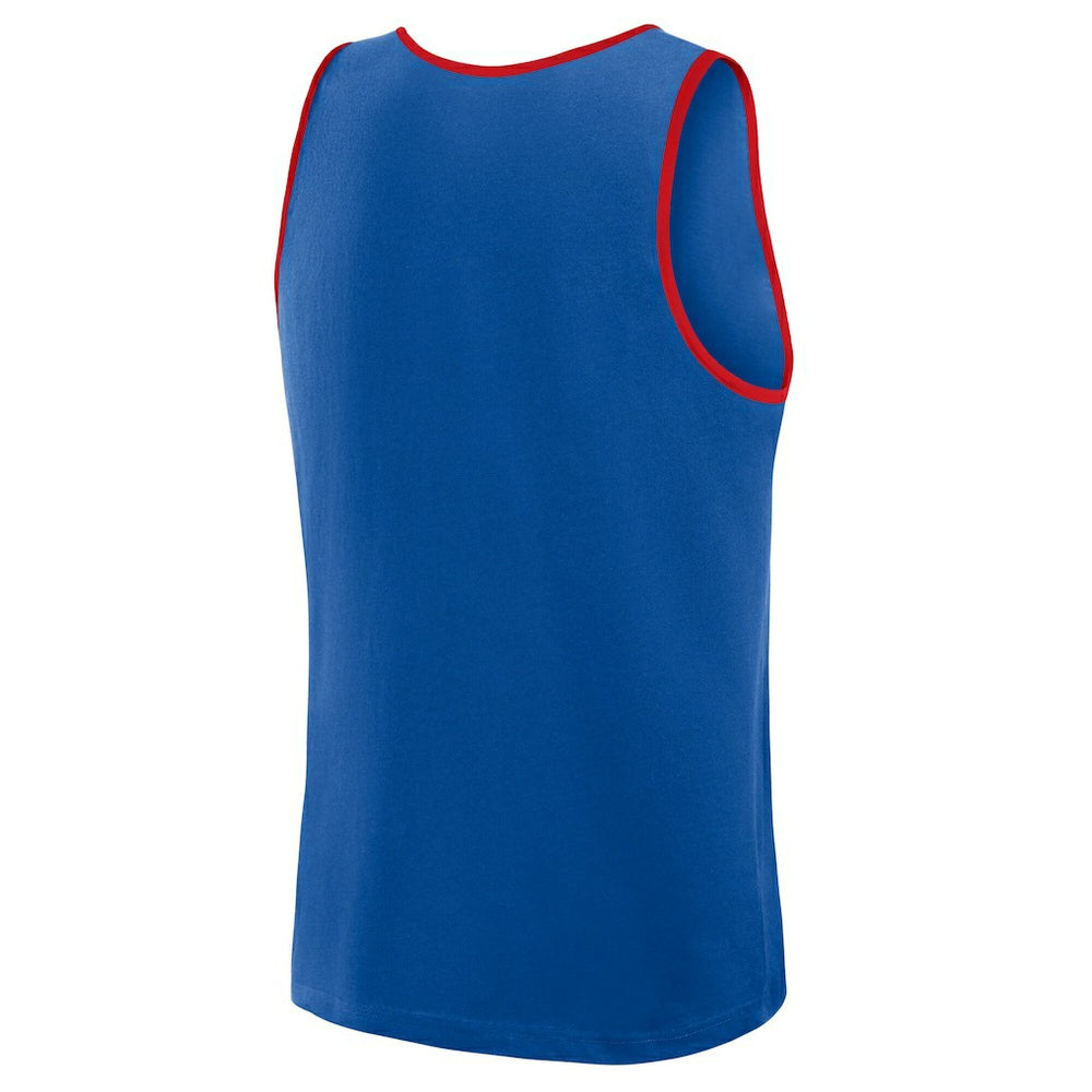 NBA - Philadelphia 76ers Logo Athletic Unmatched Success Tank Top - Royal