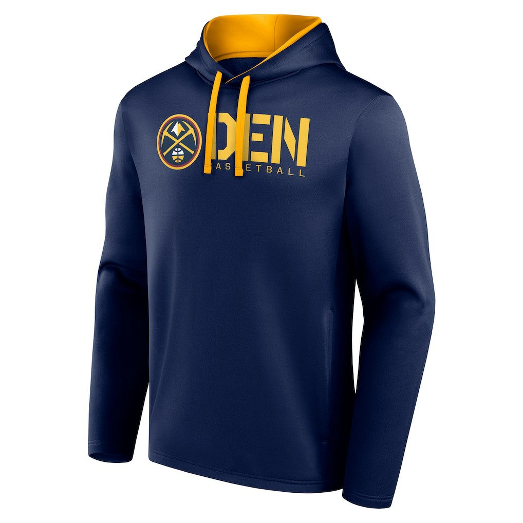 NBA - Denver Nuggets Logo Athletic Head Start Pullover Hoodie - Navy