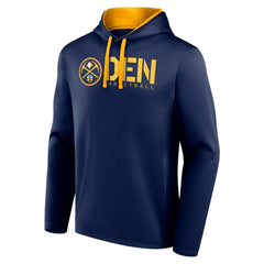 NBA - Denver Nuggets Logo Athletic Head Start Pullover Hoodie - Navy