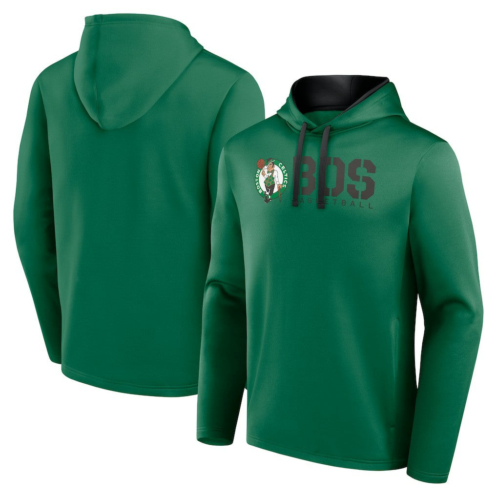 NBA - Boston Celtics Logo Athletic Head Start Pullover Hoodie - Kelly Green