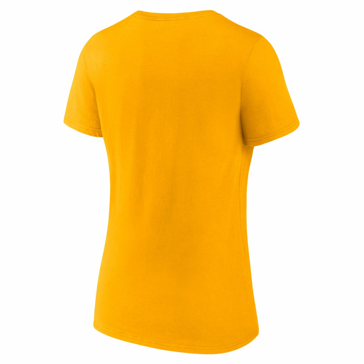 NBA - Los Angeles Lakers Logo Athletic Women's Unrivaled V-Neck T-Shirt - Gold