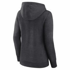 NBA - Phoenix Suns Logo Athletic Women's Triumphant V-Neck Pullover Hoodie - Heather Charcoal