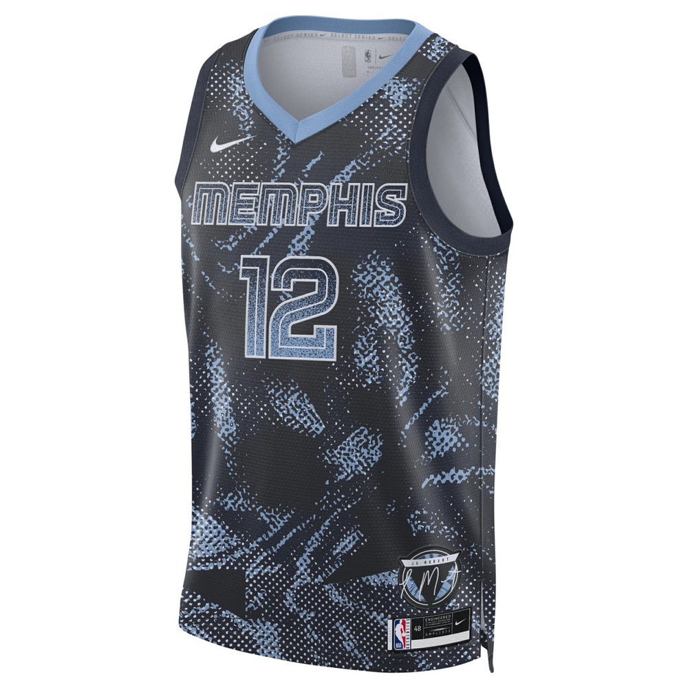 Nike - Ja Morant Memphis Grizzlies Unisex 2025 Select Series Swingman Player Jersey - Navy