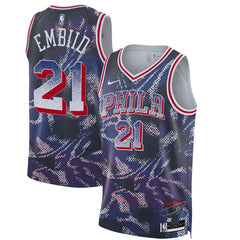 Nike - Joel Embiid Philadelphia 76ers Unisex 2025 Select Series Swingman Player Jersey - Navy