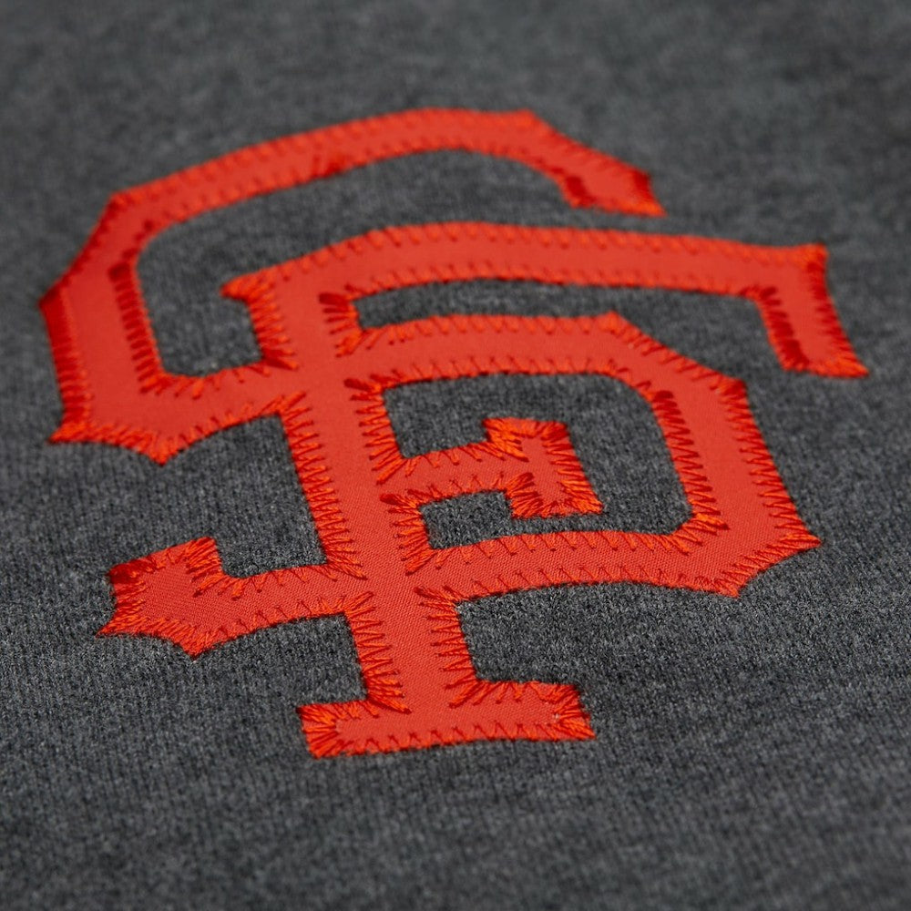 Willie Mays San Francisco Giants Mitchell & Ness Legends Collection Vintage Logo Name & Number Fleece Pullover Sweatshirt Sale